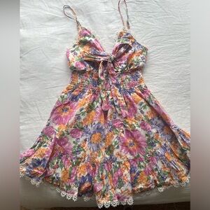 Floral mini dress